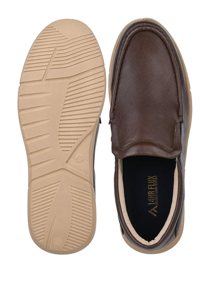 Blue Magic Napa Leather Formal Slip-On Sneakers (EVA Sole, 14H Flux)