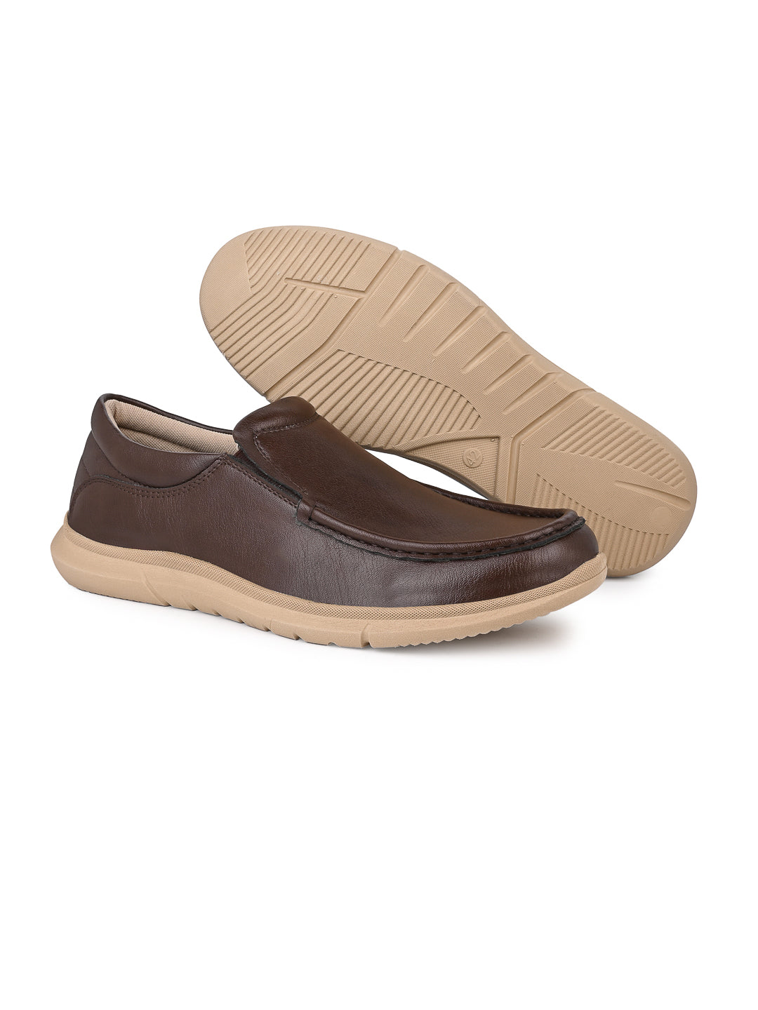 Blue Magic Napa Leather Formal Slip-On Sneakers (EVA Sole, 14H Flux)