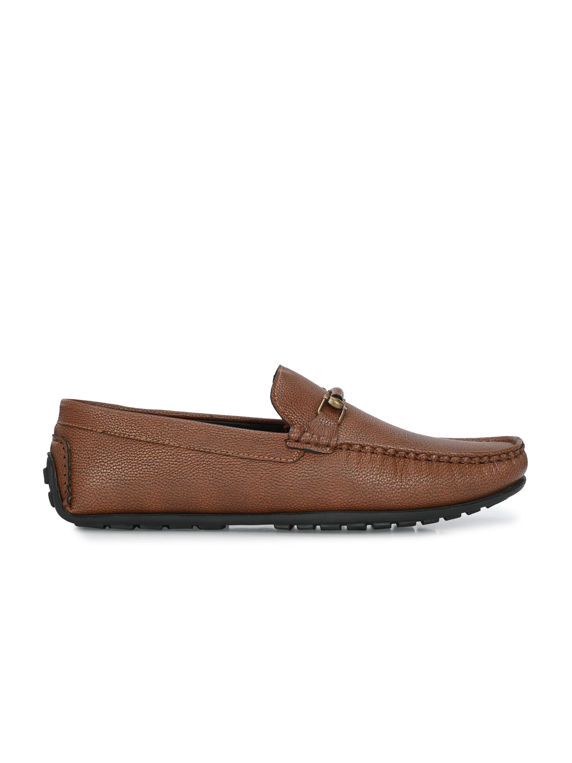 Alberto Torresi Mild Grained Synthetic Buckled Tan Men&
