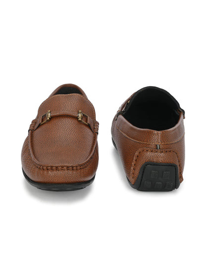 Alberto Torresi Mild Grained Synthetic Buckled Tan Men&