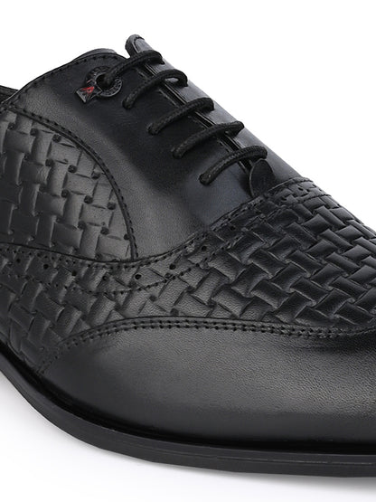 Alberto Torresi Black Formal Shoe For Men