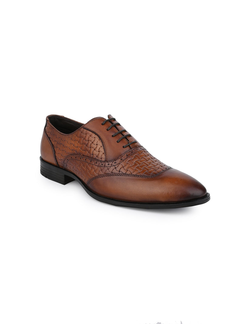 Alberto Torresi Tan Formal Shoe For Men