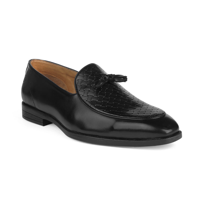 Men's Black Party Wear Formal and Semi Formal Lace-up Shoes For All Se –  JACKMARC.COM