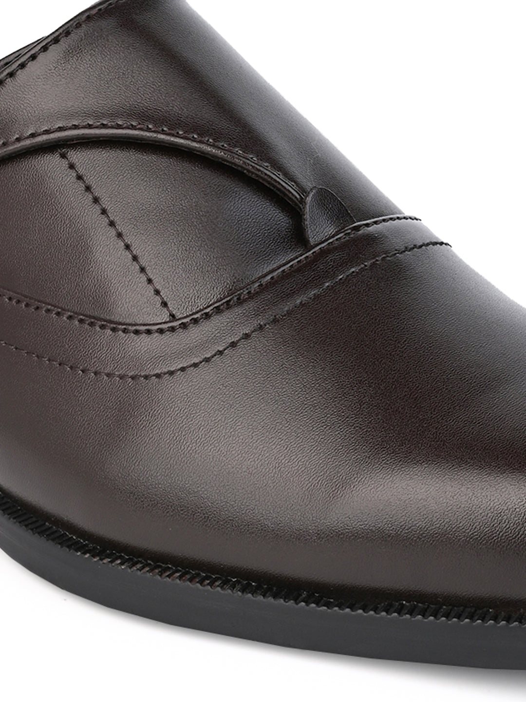 Alberto Torresi Dark Brown Slipon formal Shoes