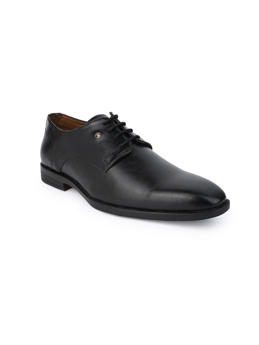 Alberto Torresi Black Laceup formal Shoes