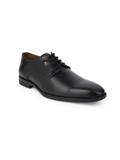 Alberto Torresi Black Laceup formal Shoes
