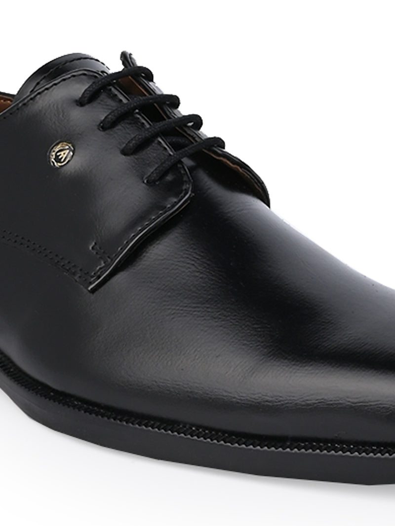 Alberto Torresi Black Laceup formal Shoes