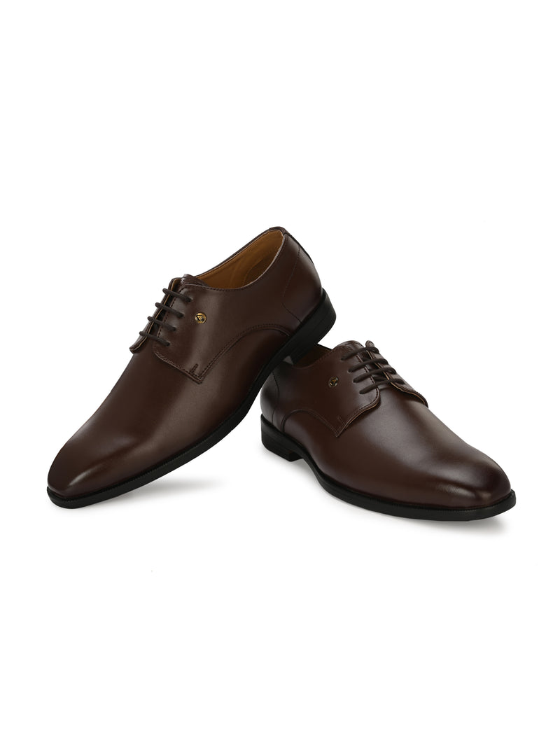 Alberto Torresi Smooth Formal Lace Up Shoes