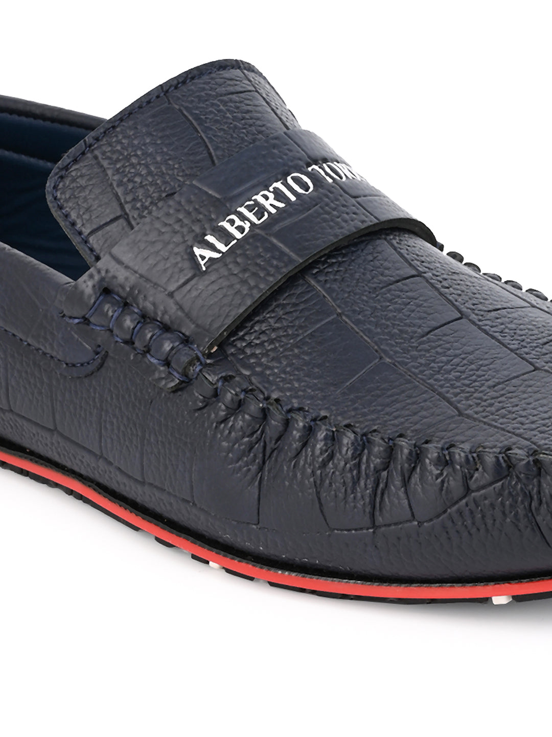 Alberto torresi Synthetic Navy Casual Loafers