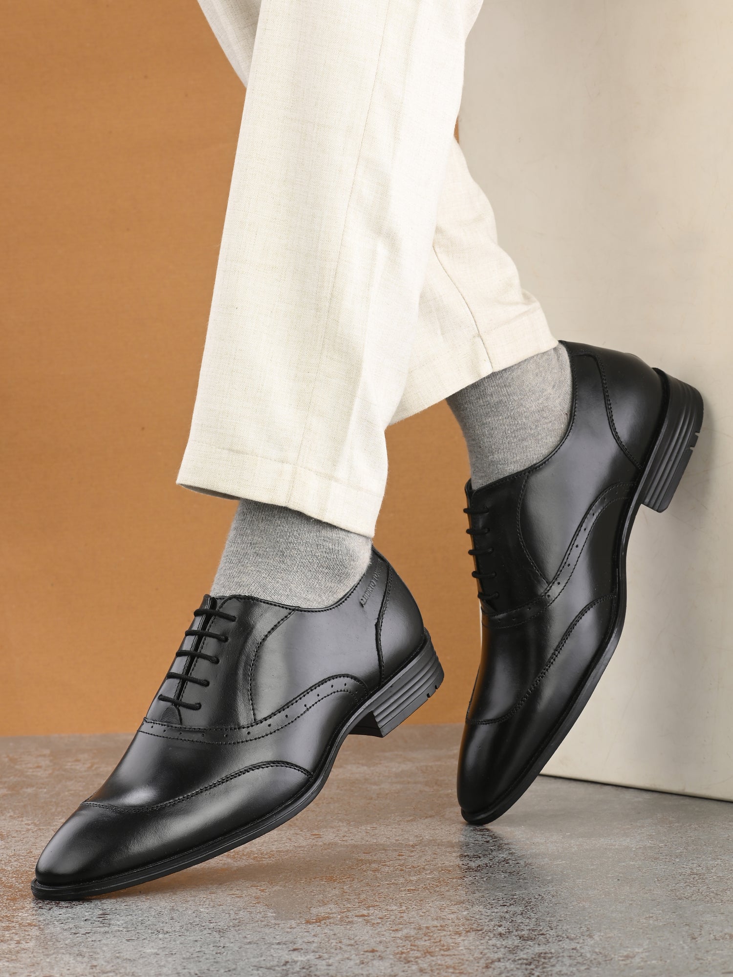 men dress shoes black Duke Sneakers In With Black Outsole Handcrafted with beautiful full Men's Black Dress Shoes |