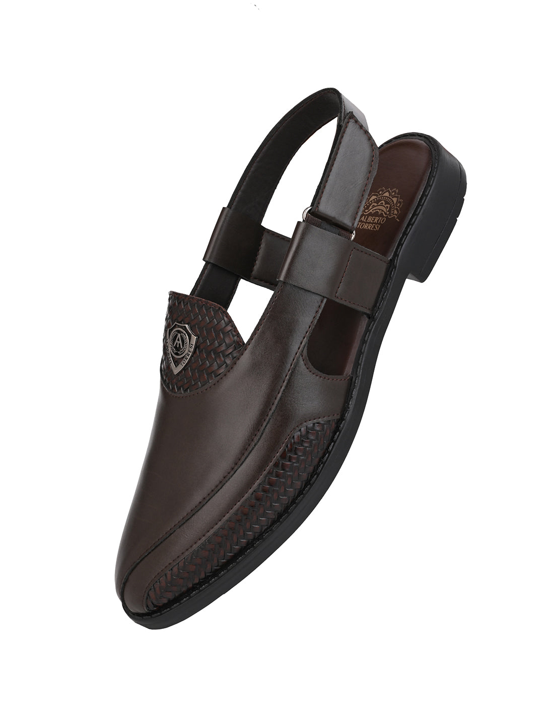 Alberto Torresi Peshawari Sandal With Padded Insole