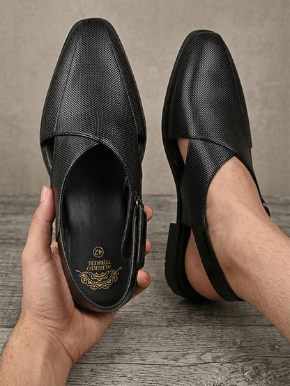 Alberto Torresi Peshawari Sandal With Padded Insole