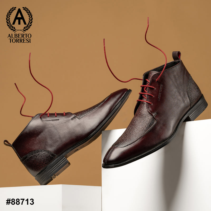 Alberto Torres Genuine Leather Chukka Boot