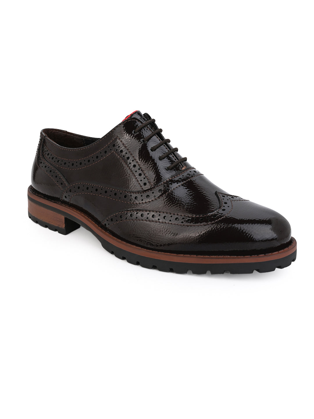 ALBERTO TORRESI MENS SEBESTIAN WING-TIP BROGUE SHOES FOR MEN