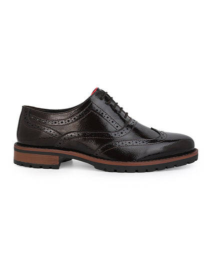 ALBERTO TORRESI MENS SEBESTIAN WING-TIP BROGUE SHOES FOR MEN