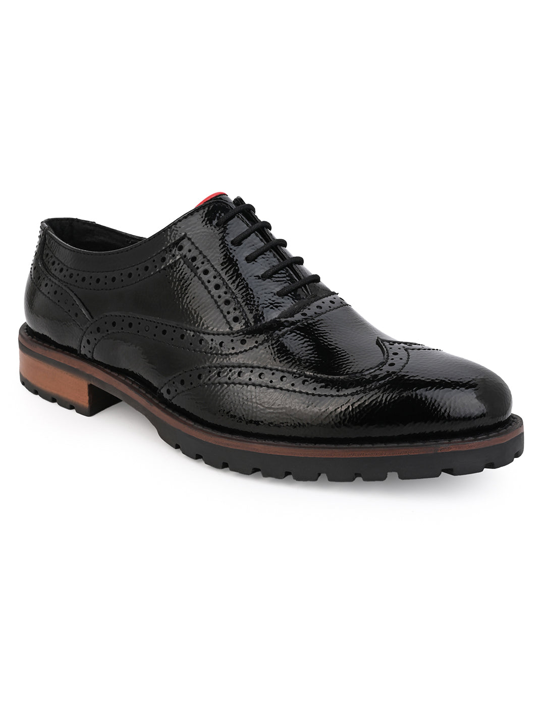 ALBERTO TORRESI MENS SEBESTIAN WING-TIP BROGUE SHOES FOR MEN