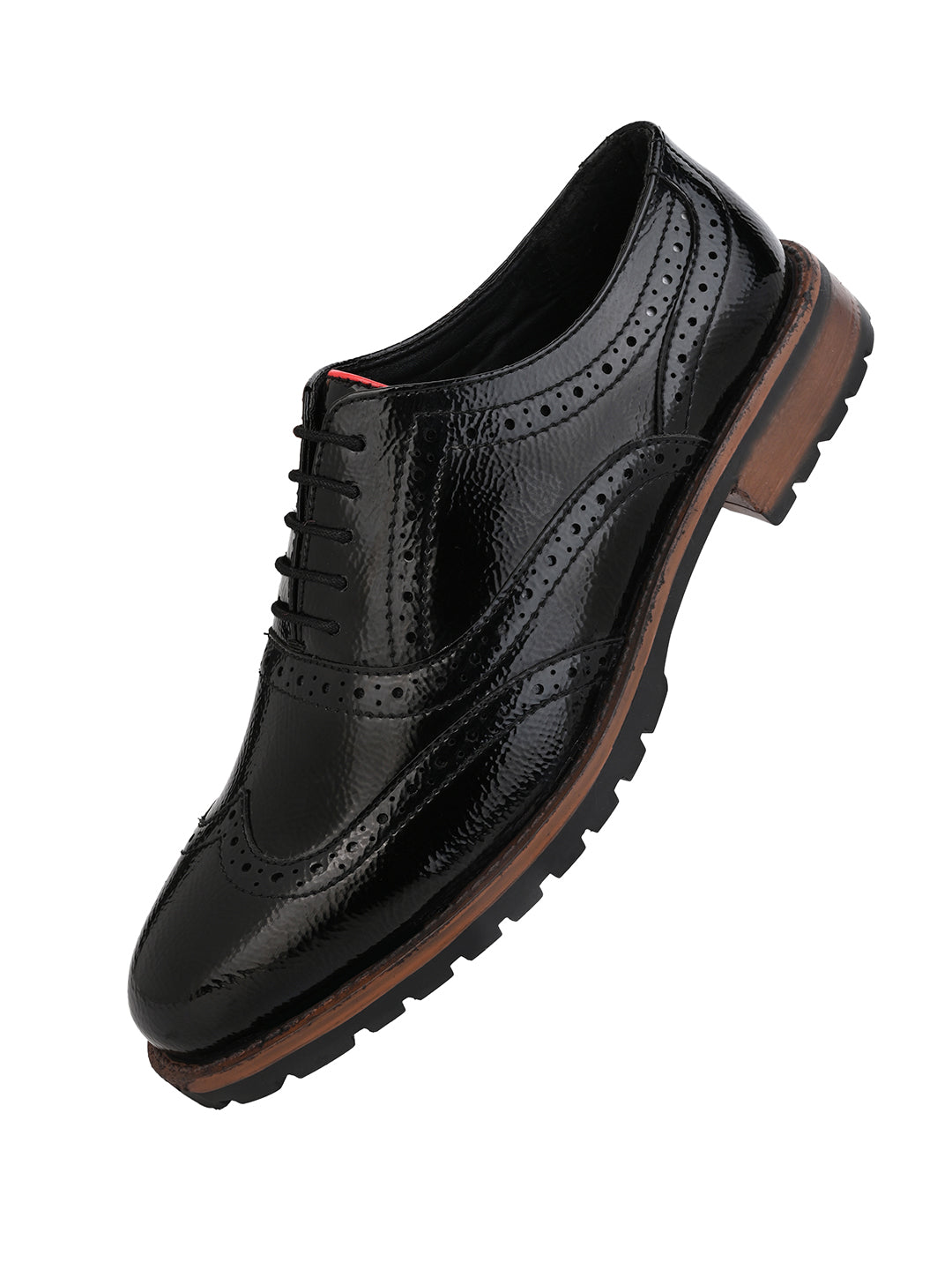 ALBERTO TORRESI MENS SEBESTIAN WING-TIP BROGUE SHOES FOR MEN
