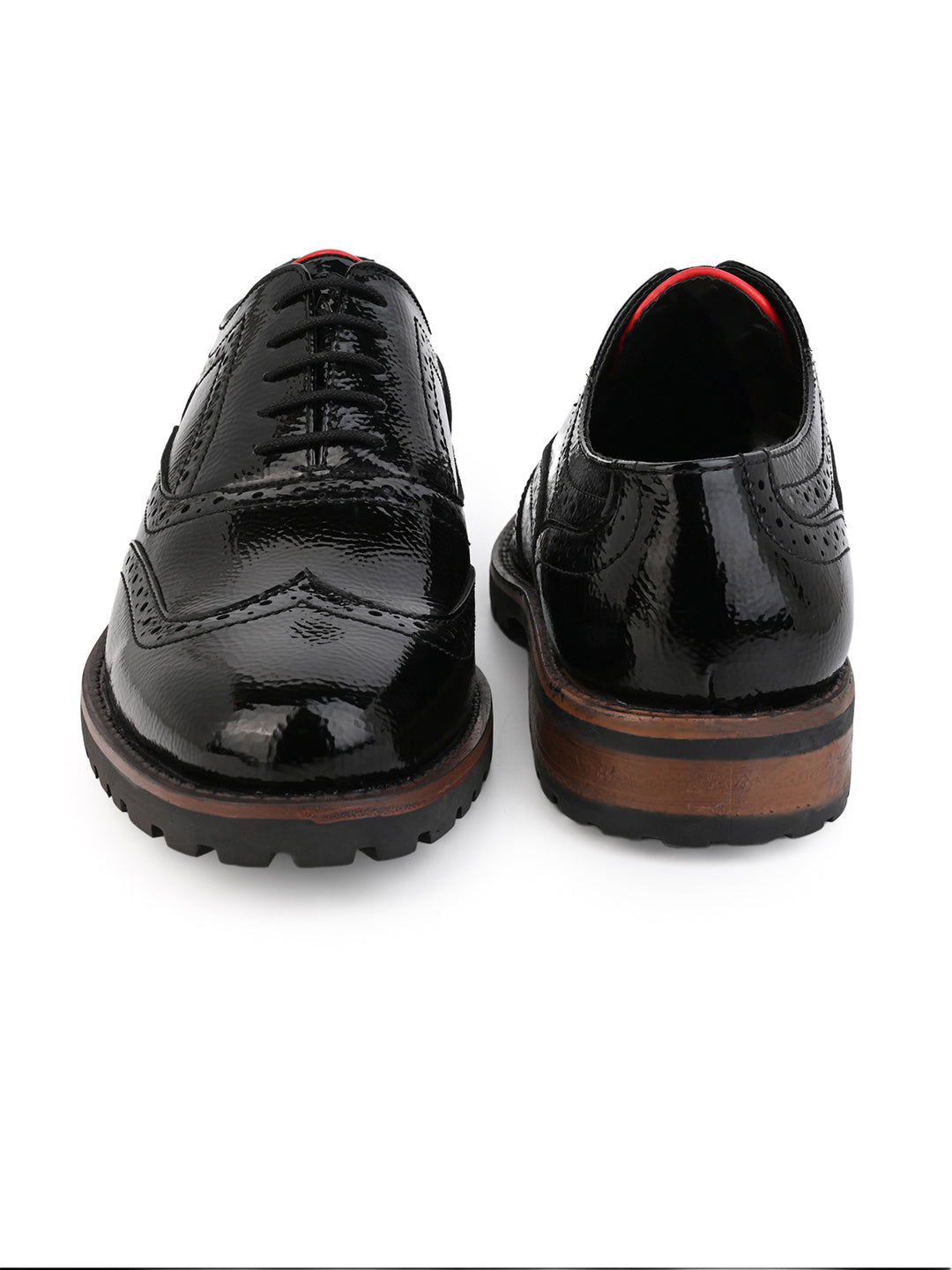 ALBERTO TORRESI MENS SEBESTIAN WING-TIP BROGUE SHOES FOR MEN