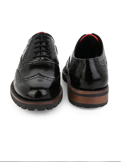 ALBERTO TORRESI MENS SEBESTIAN WING-TIP BROGUE SHOES FOR MEN