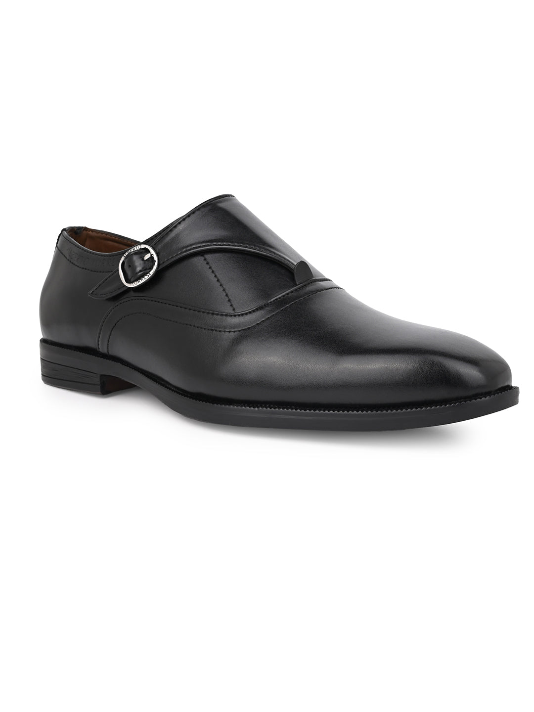 Alberto Torresi Black Slipon formal Shoes