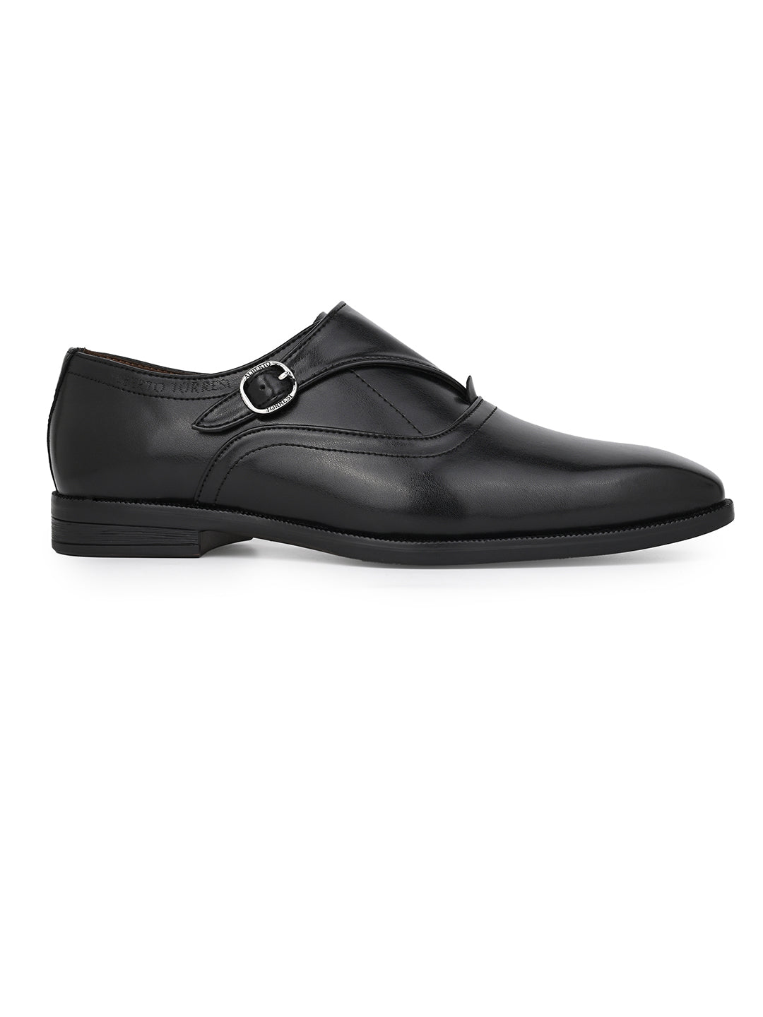 Alberto Torresi Black Slipon formal Shoes