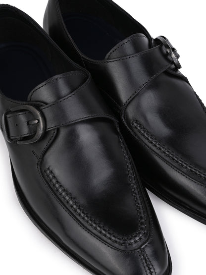 Alberto Torresi Genuine Leather Monk Shoes