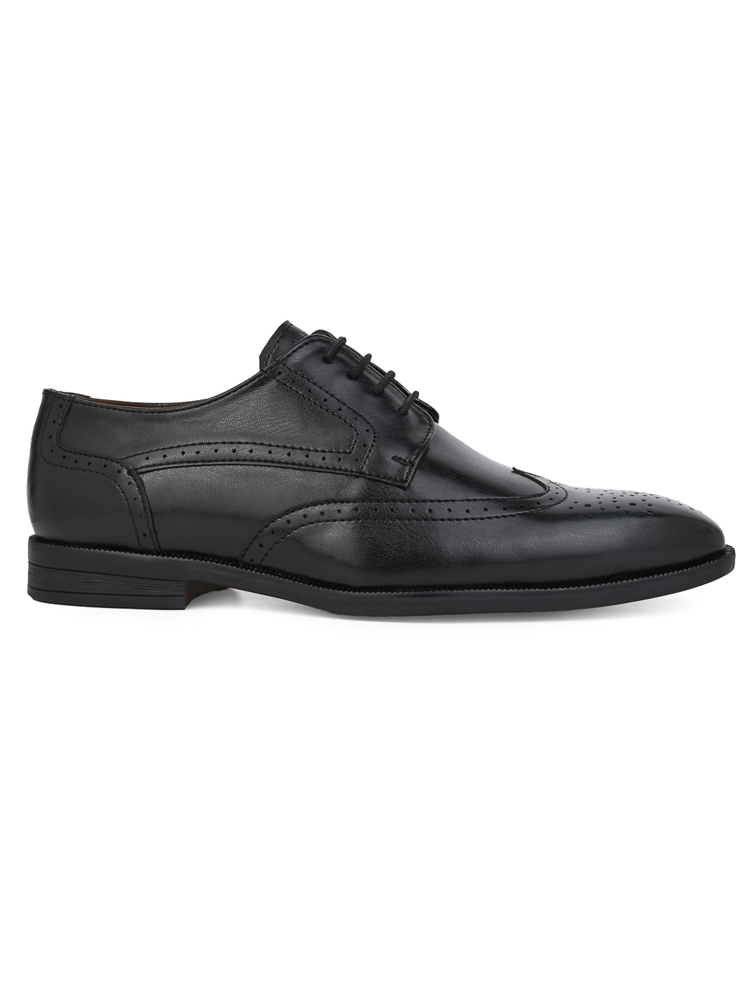 Alberto Torresi Black formal Brogue Shoes