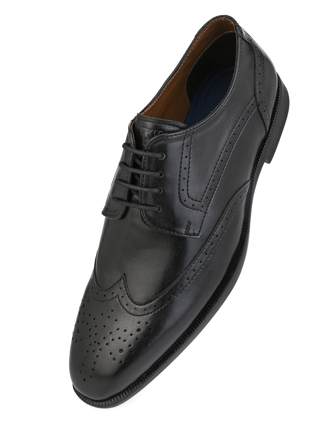 Alberto Torresi Black formal Brogue Shoes