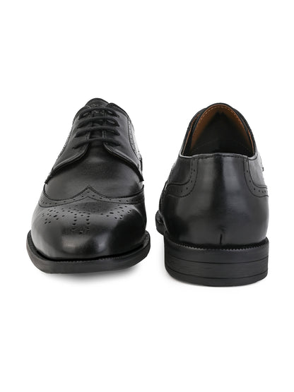 Alberto Torresi Black formal Brogue Shoes