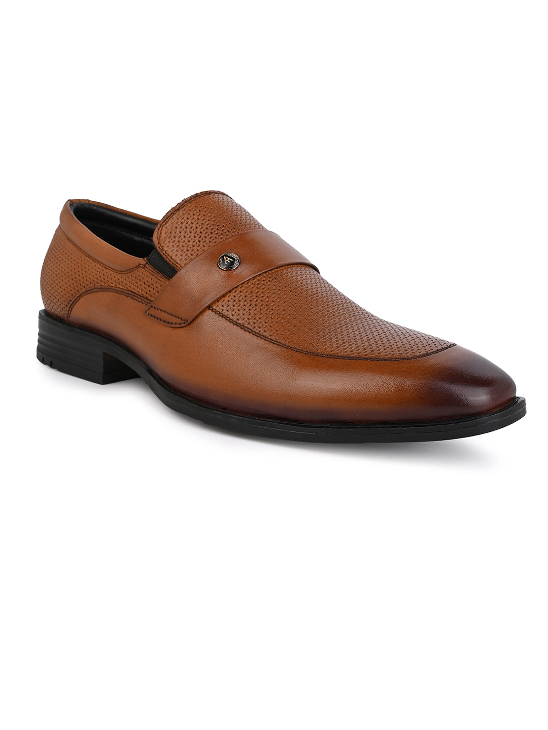 Alberto Torresi Tan Formal Shoe For Men