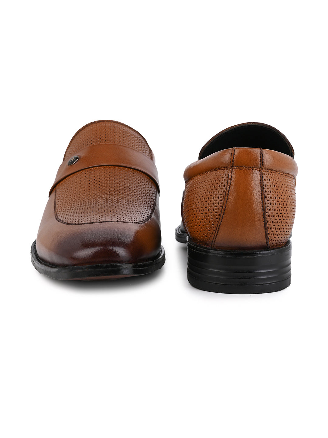 Alberto Torresi Tan Formal Shoe For Men