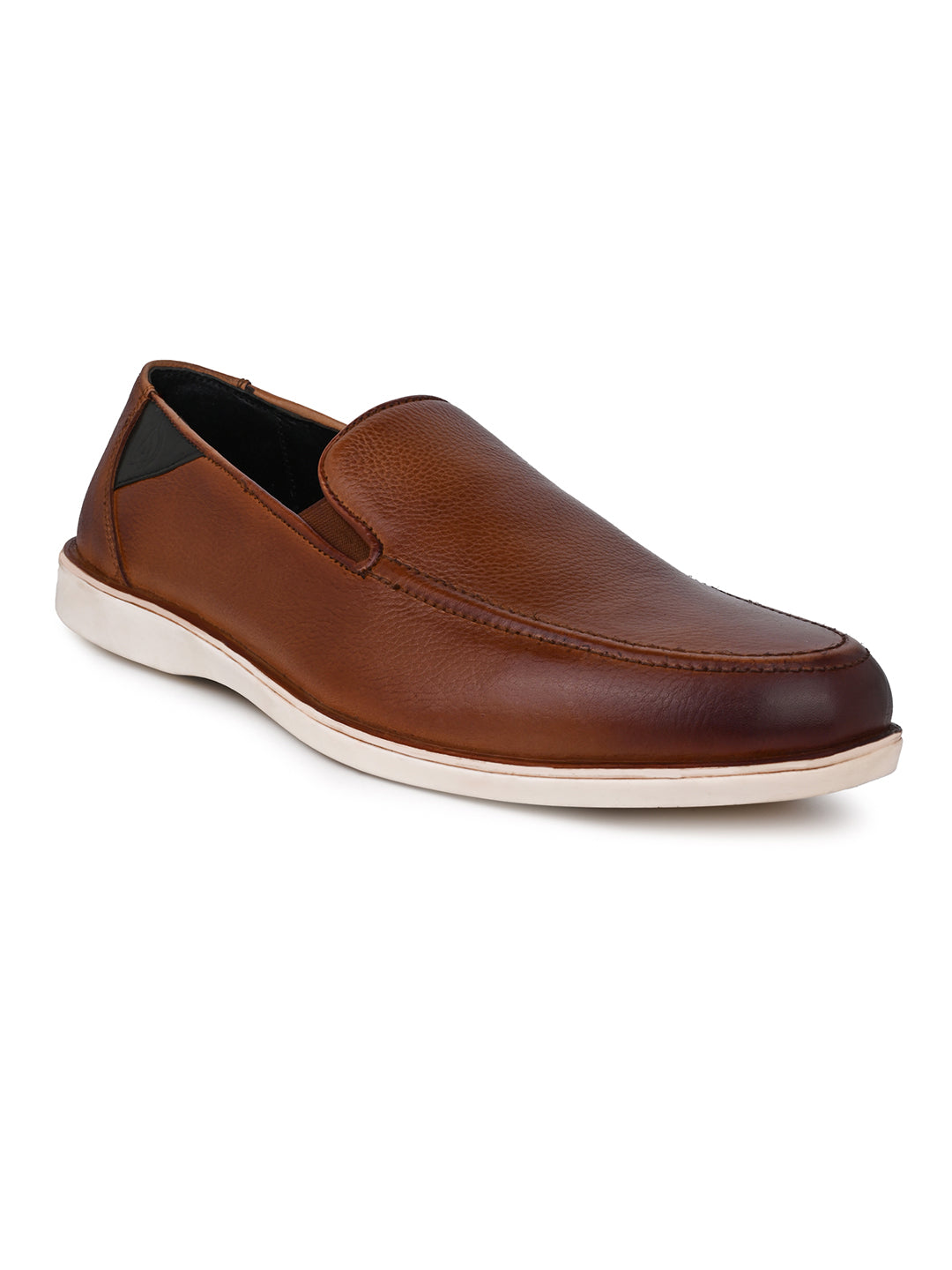 Alberto Torresi Tan Round Sneakers for Men