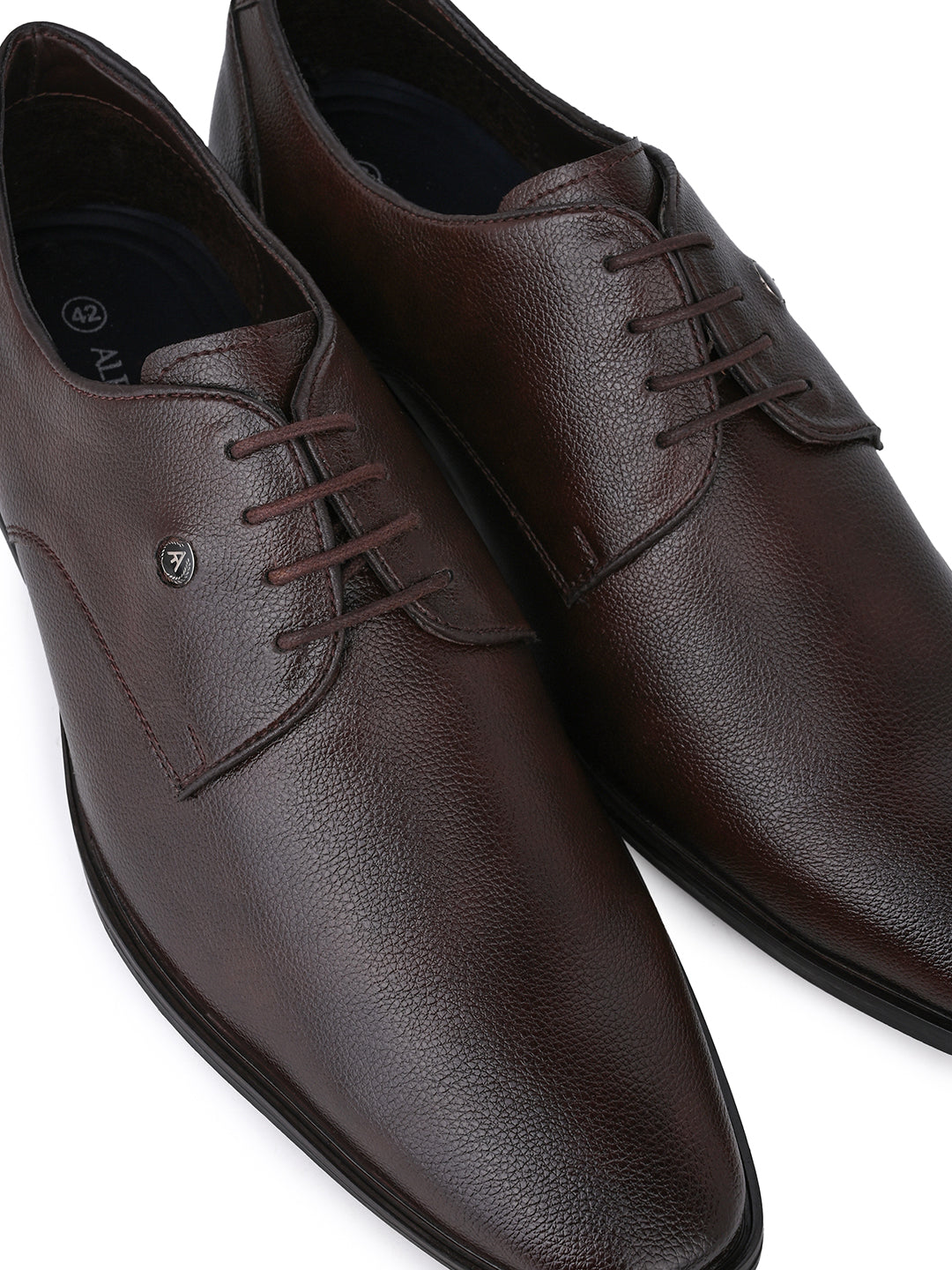 Alberto Torresi Brown Lace up Formal Shoes
