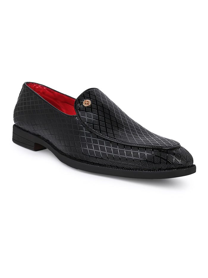Alberto Torresi Black Patent Tassel Loaffer