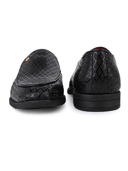 Alberto Torresi Black Patent Tassel Loaffer