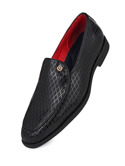 Alberto Torresi Black Patent Tassel Loaffer