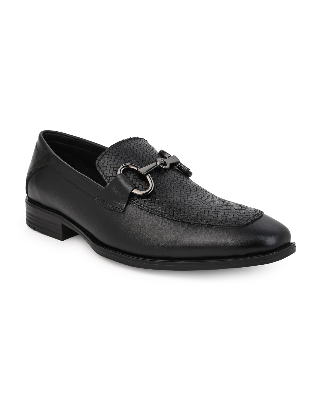 Alberto Torresi Premium Branded Horsebit Formal Leather Loafer With TPR Sole And Heel Support