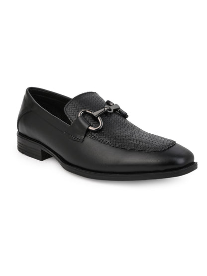 Alberto Torresi Premium Branded Horsebit Formal Leather Loafer With TPR Sole And Heel Support