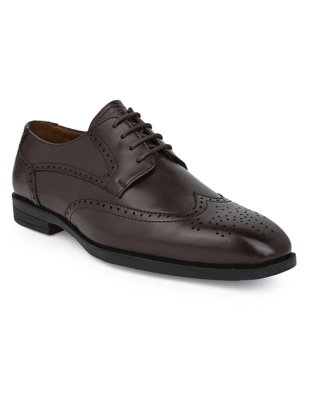 Alberto Torresi Brown formal Brogue Shoes