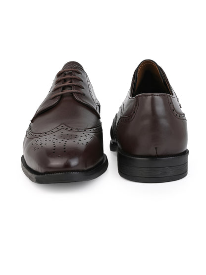 Alberto Torresi Brown formal Brogue Shoes