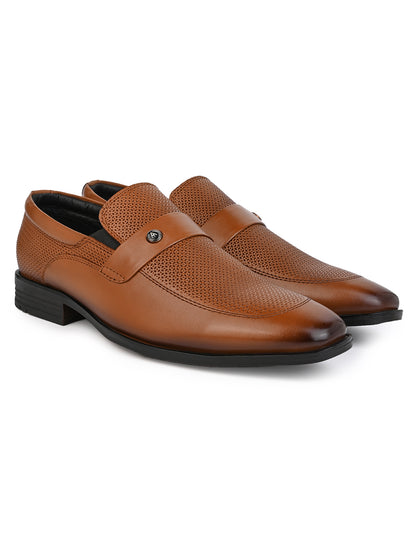 Alberto Torresi Tan Formal Shoe For Men