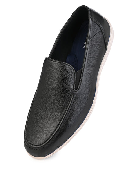Alberto Torresi Mild Leather Alpha Male Loafer With Sneaker Comfort Padding And Leather Upper