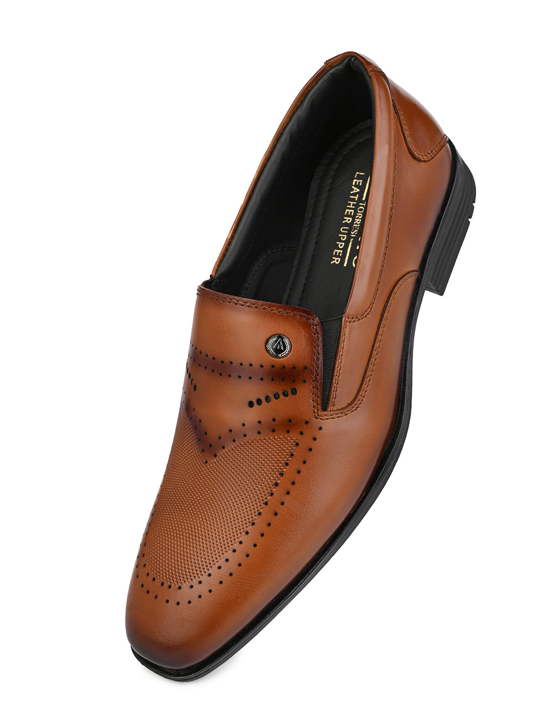 Alberto Torresi Tan Formal Shoe For Men