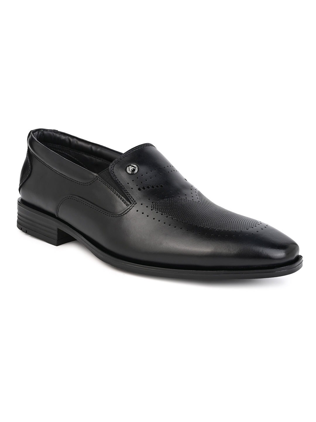 Alberto Torresi Black Formal Shoe For Men