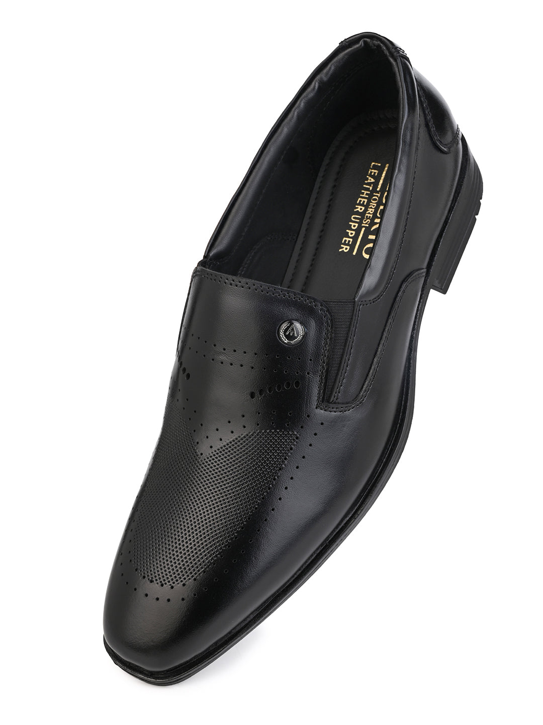 Alberto Torresi Black Formal Shoe For Men