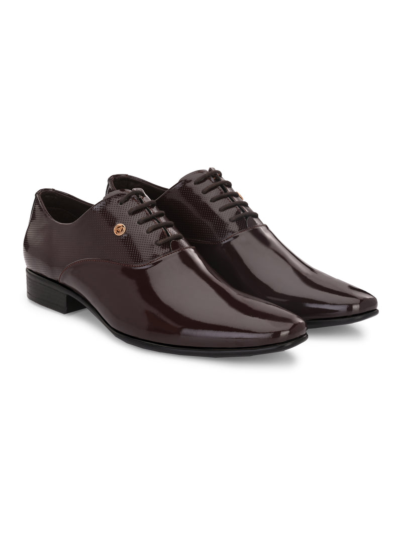 Alberto Torresi Cherry Patent Synthetic formal Shoes