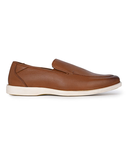 Alberto Torresi Tan Round Sneakers for Men