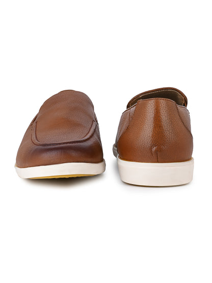 Alberto Torresi Tan Round Sneakers for Men