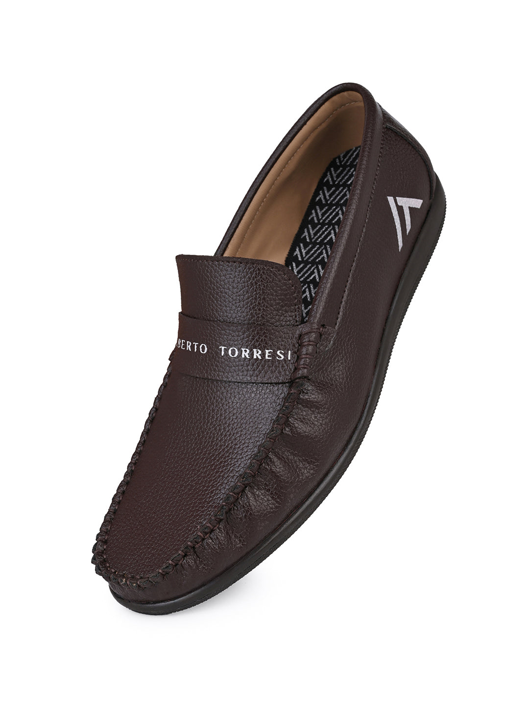 Alberto Torresi Brown Casuals Loafers
