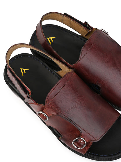 Alberto Torresi Bordo Genuine Leather Slingback Sandals For Men